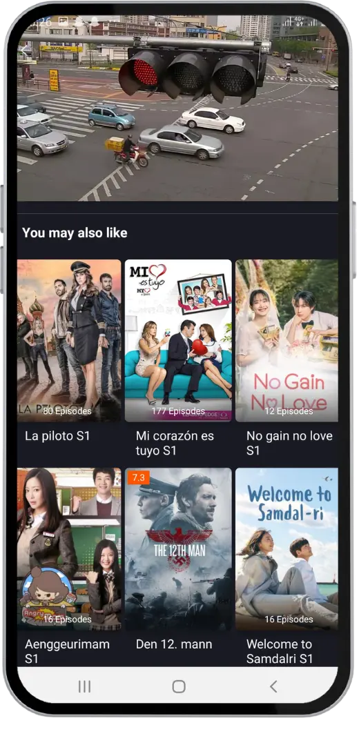 interface of magis tv